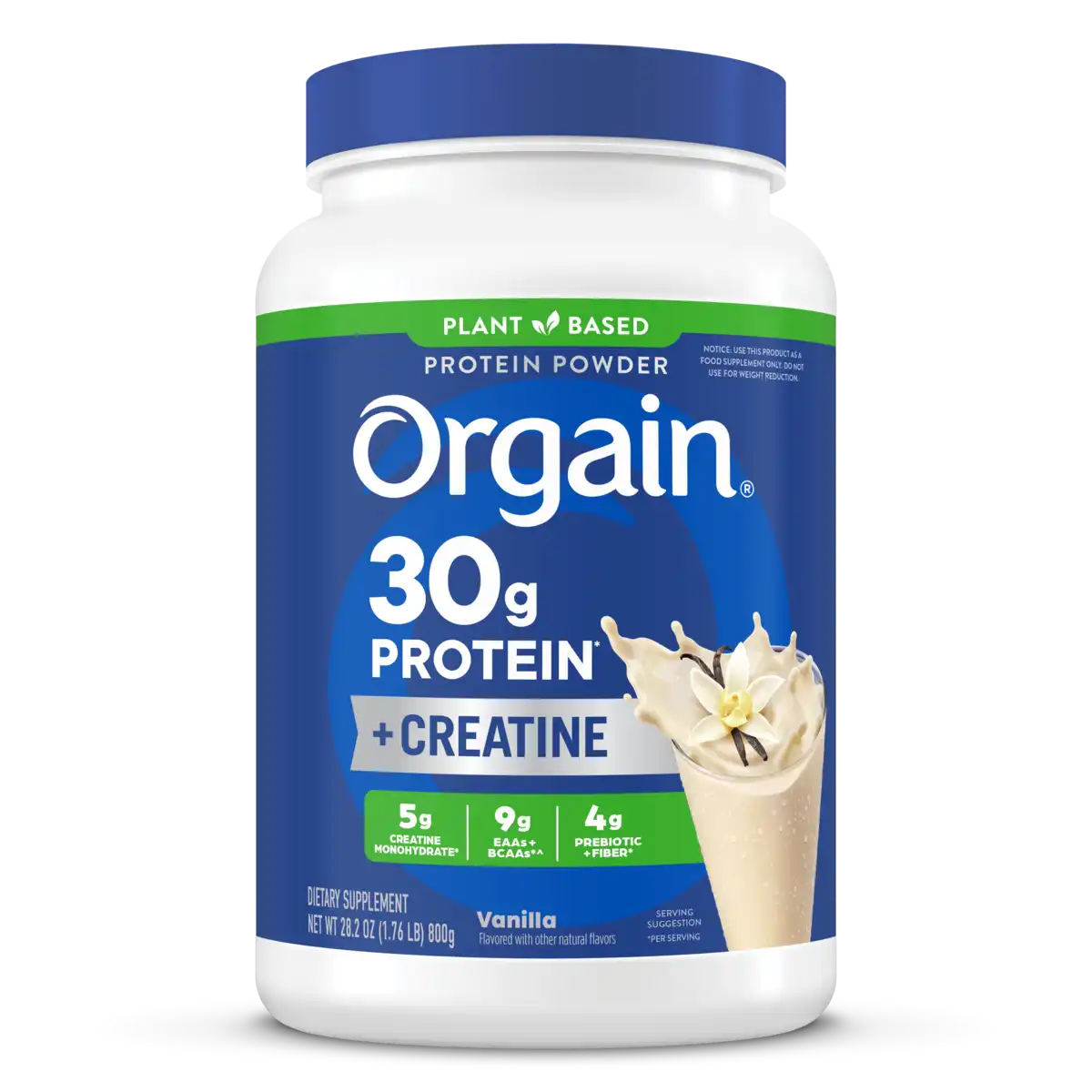 30g Protein + Creatine Powder - Vanilla