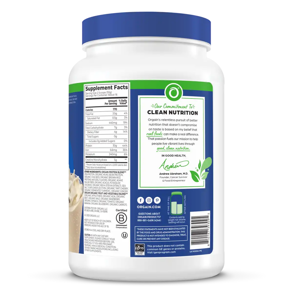 30g Protein + Creatine Powder - Vanilla