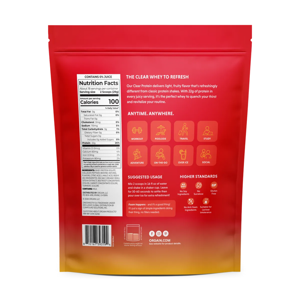 Clear Protein Powder - Tropical Punch