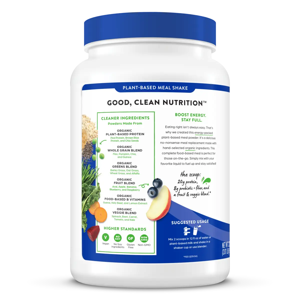 Organic Meal Powder - Vanilla Bean