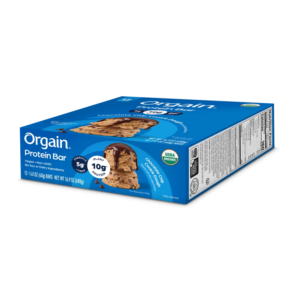 Organic Protein Bar - Chocolate Chip Cookie Dough