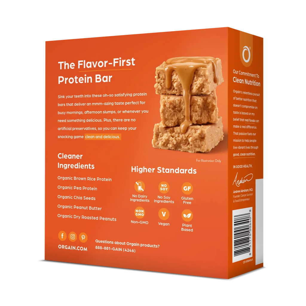 Organic Protein Bar - Peanut Butter