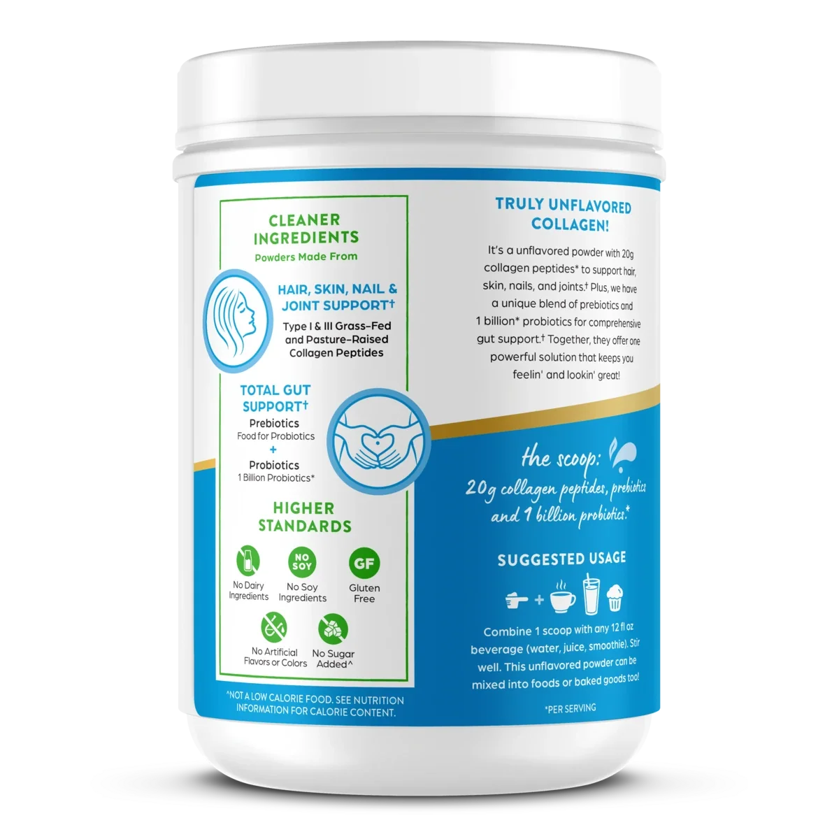 Collagen Peptides + Prebiotics & Probiotics