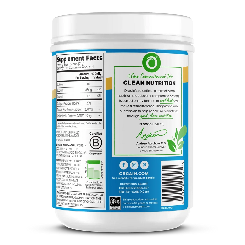 Collagen Peptides + Prebiotics & Probiotics