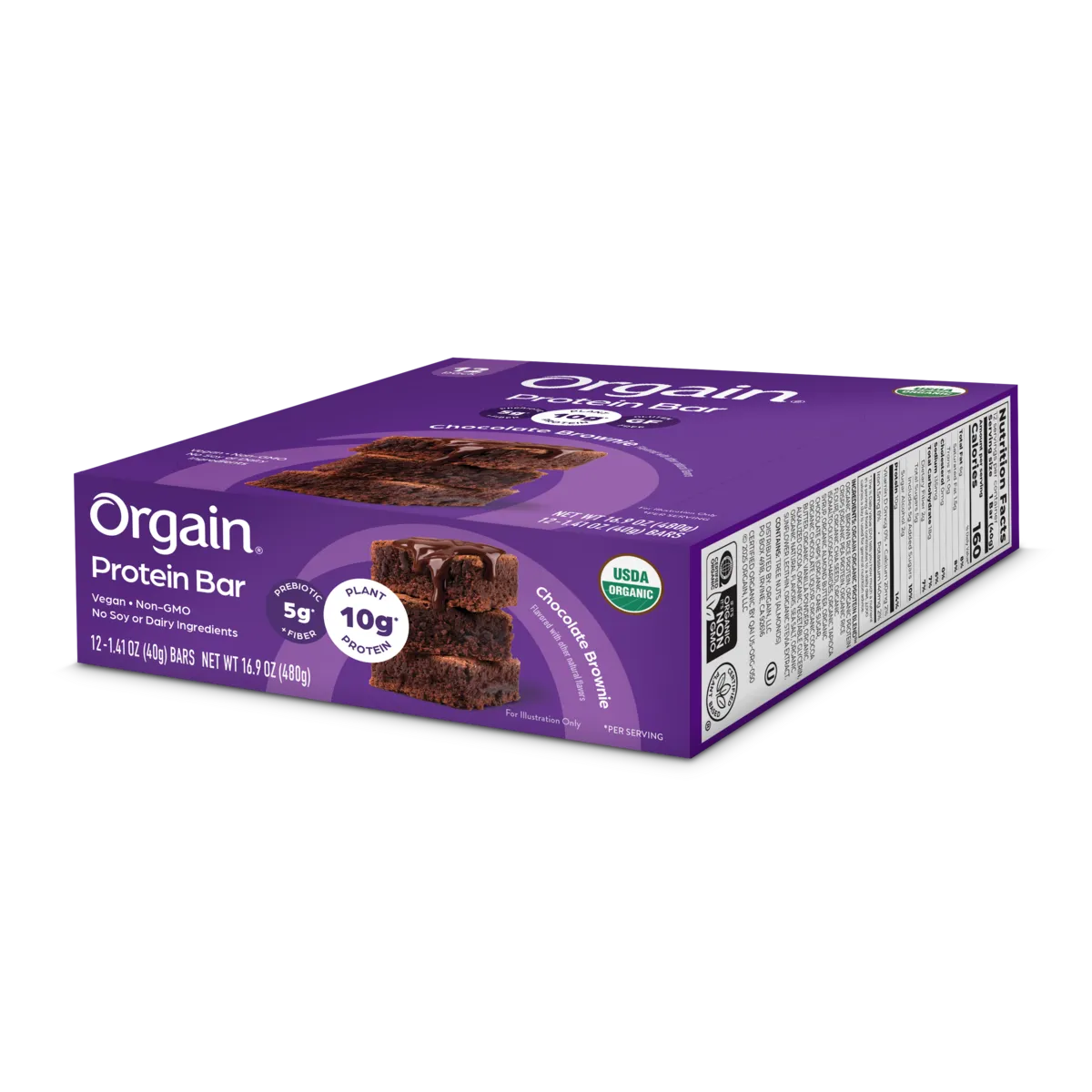 Organic Protein Bar - Chocolate Brownie