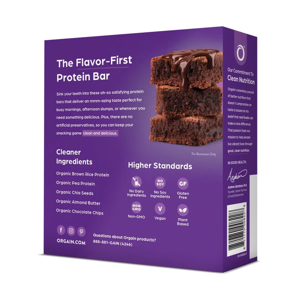Organic Protein Bar - Chocolate Brownie