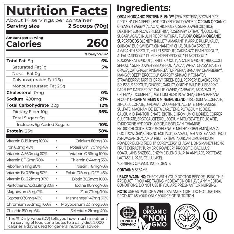 Perfect Meal Powder - Vanilla