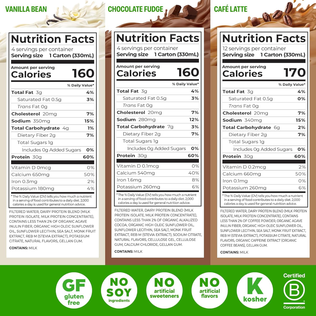 30g Protein Shake - Variety Pack